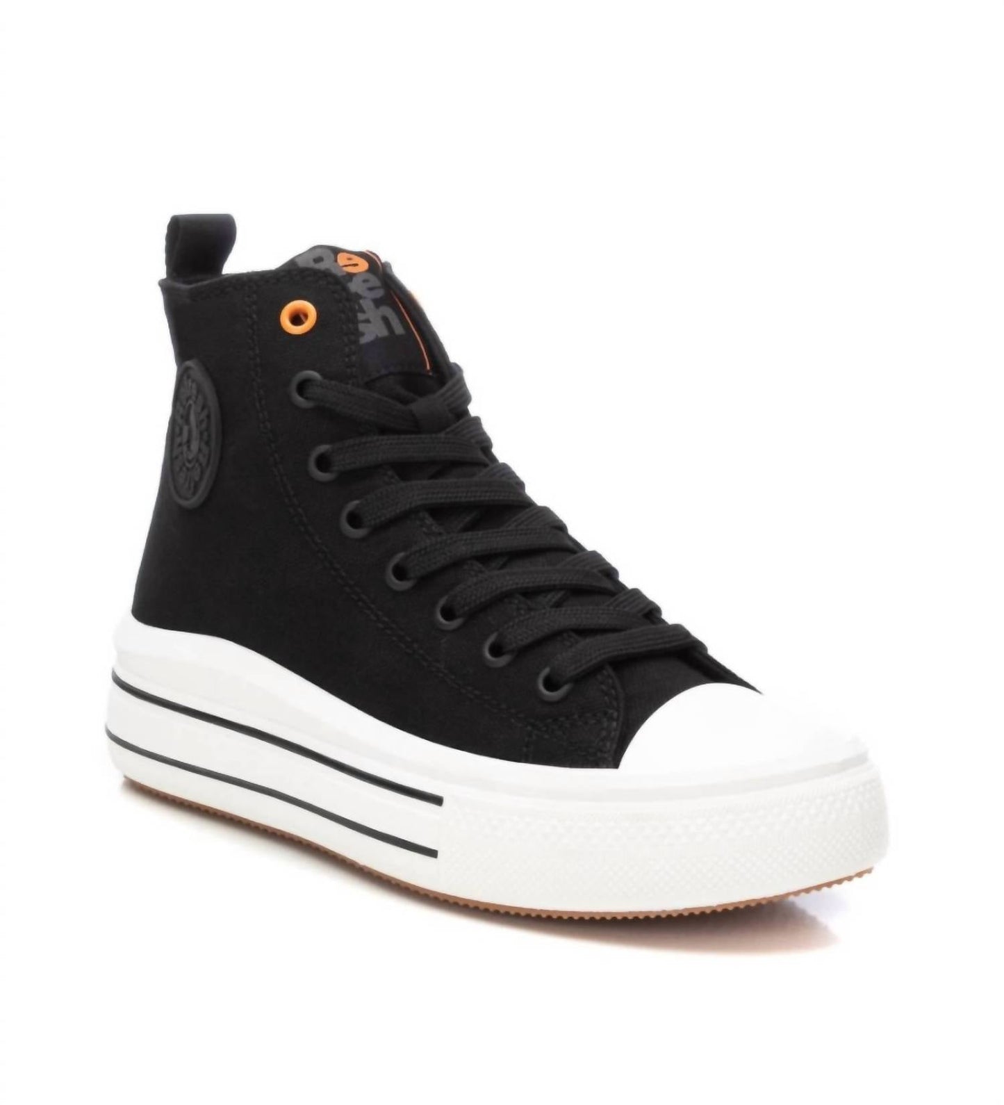 Xti - Women's Canvas Ankle Sneaker Boots