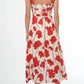 Greylin - Women's Madi Linen Sweetheart Neck Midi Dress