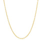 18k Yellow Gold Round Cable Link Chain 1.5mm