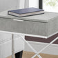 Accent Side Table with Storage Drawer, Spacious Tabletop, Contemporary Design