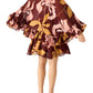 Steve Madden - Rowan Removable Ruffle Capelet Mini Dress