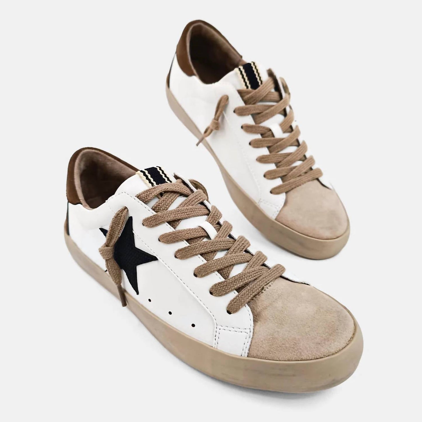 Shu Shop - Women's Pamela Brown Gold Star Sneaker