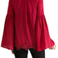 Entro - Lace, Bell & Tassel Tunic Top