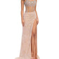 Ashleylauren - Dazzling Fully Hand Beaded Gown