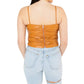 Buddylove - Jolie Vegan Leather Cropped Tank Top