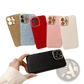 Camellia Leather Phone Case for Iphone 11 to 14