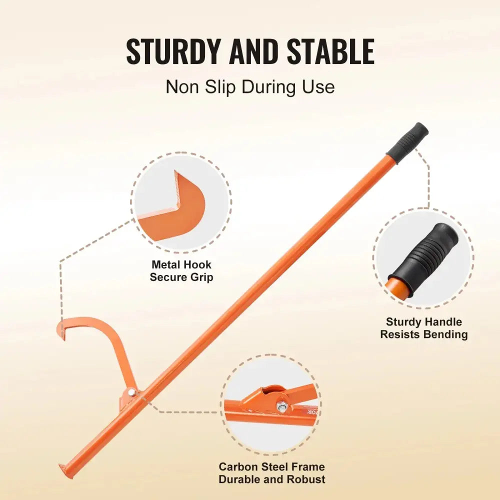46.5 Inch Heavy Duty Steel Cant Hook for Forestry and Logging