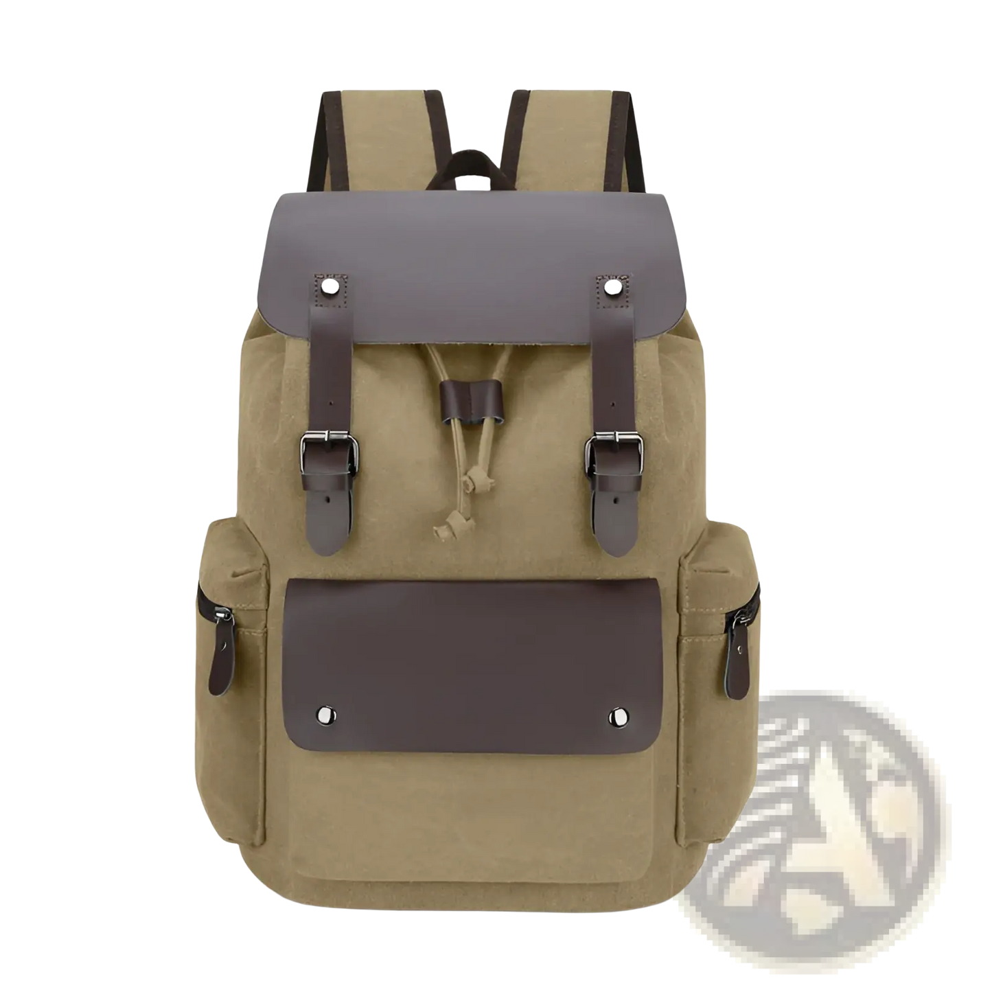 Canvas Retro Backpack Large Capacity Wear Resistant