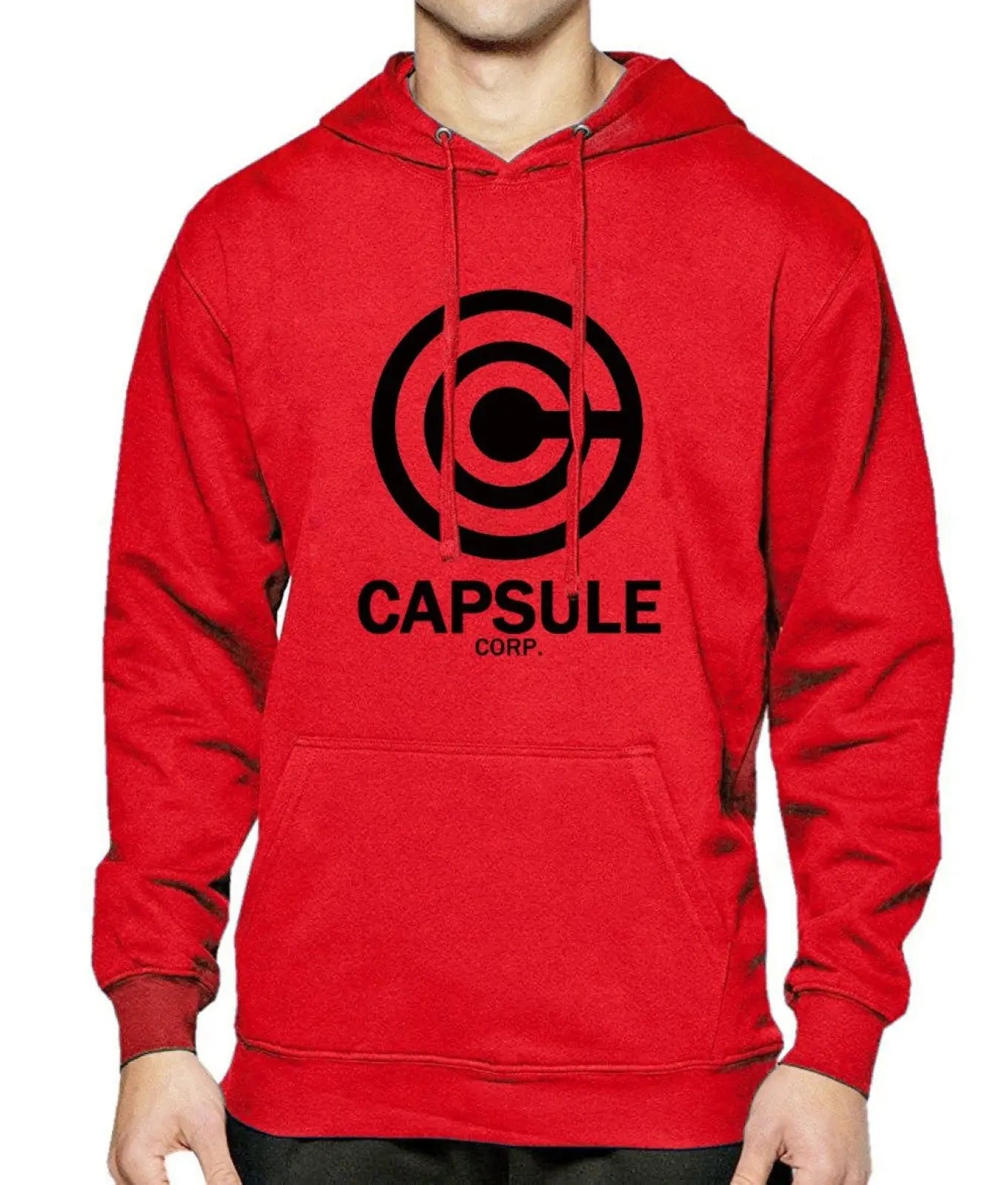 Capsule Corp Graphic Print Hip Hop Streetwear Hoodie