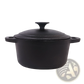 Cast Iron Dutch Oven Retro Casserole Stew Pot 28cm