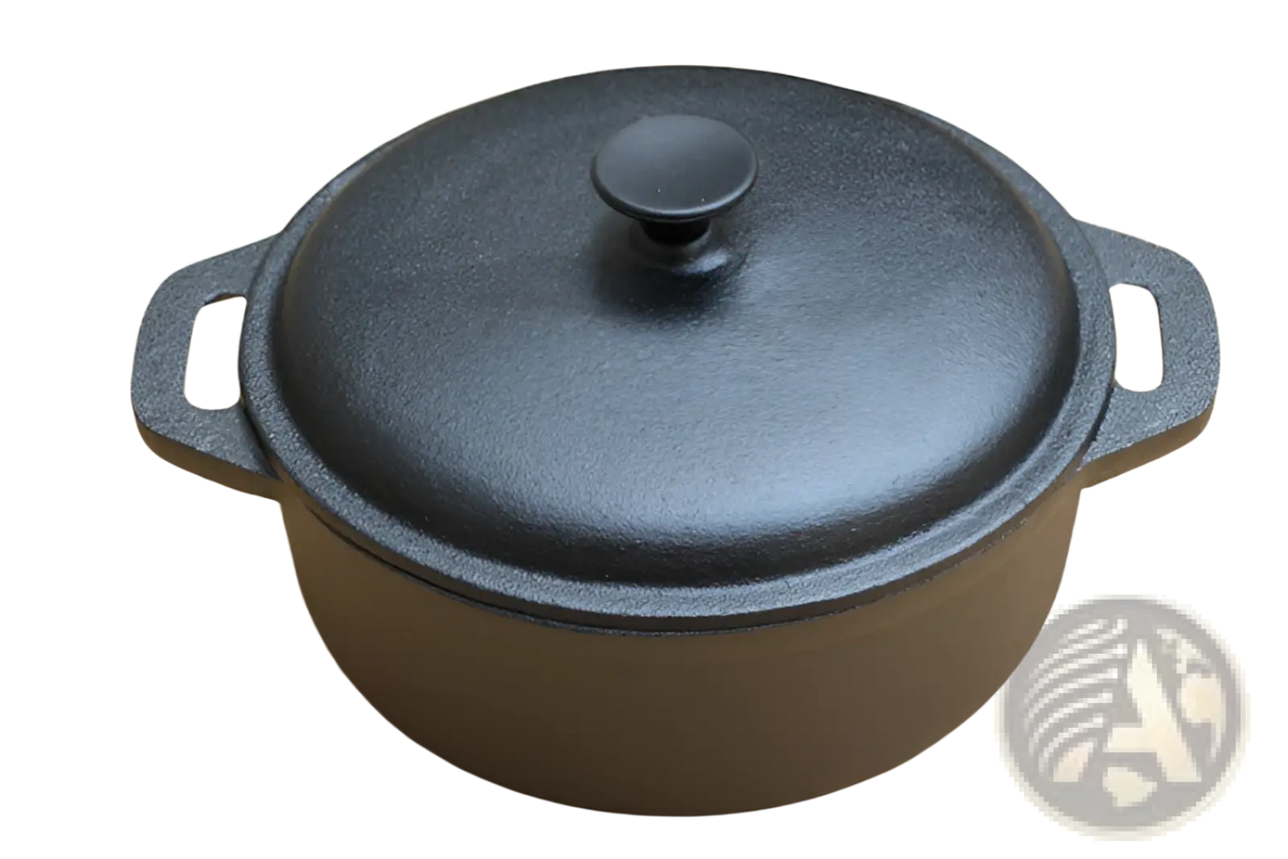 Cast Iron Dutch Oven Retro Casserole Stew Pot 28cm