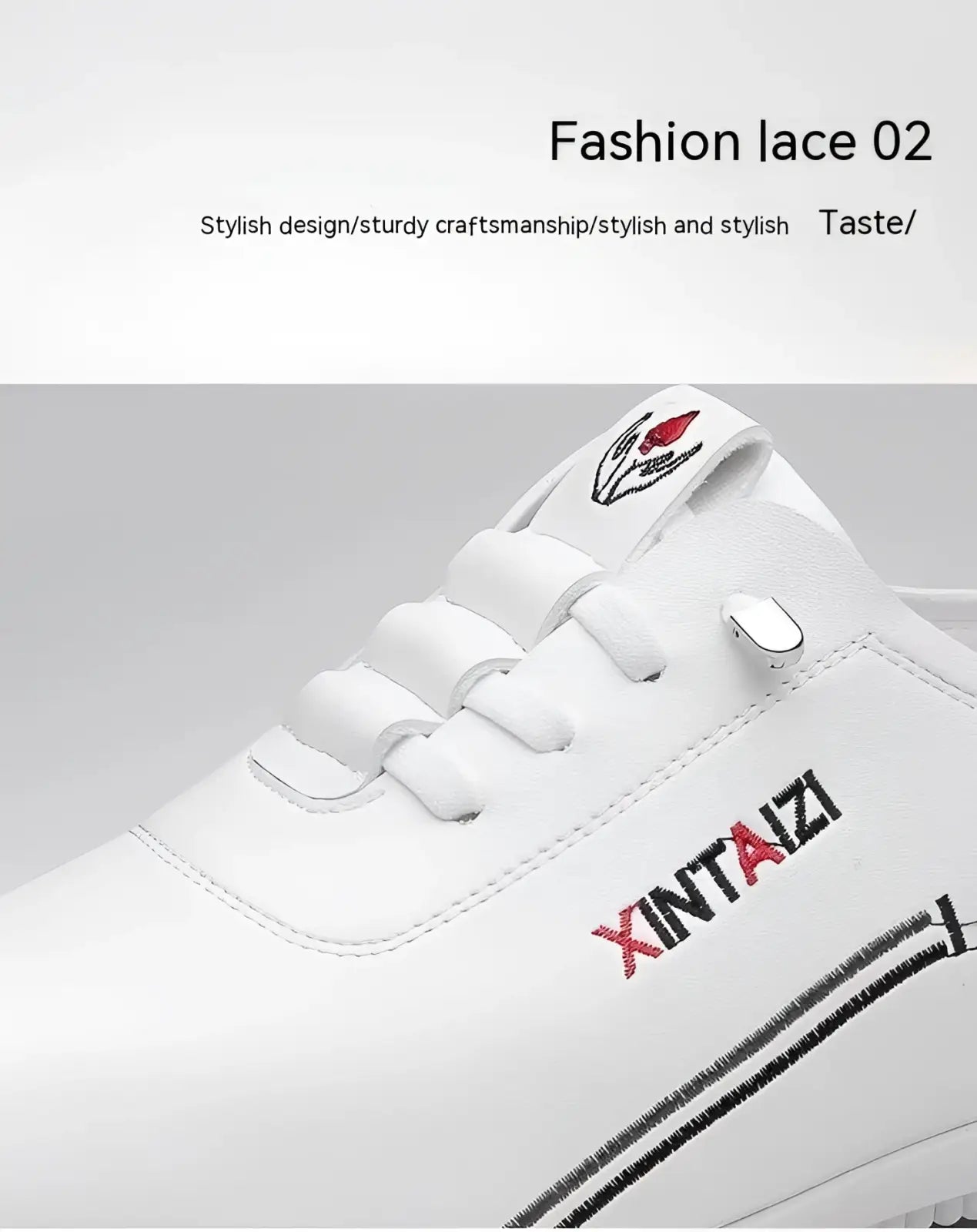 Casual Leather Flat Sneakers Lightweight Breathable