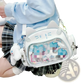 Cat Messenger Bag Clear Ita Panel Crossbody Bag