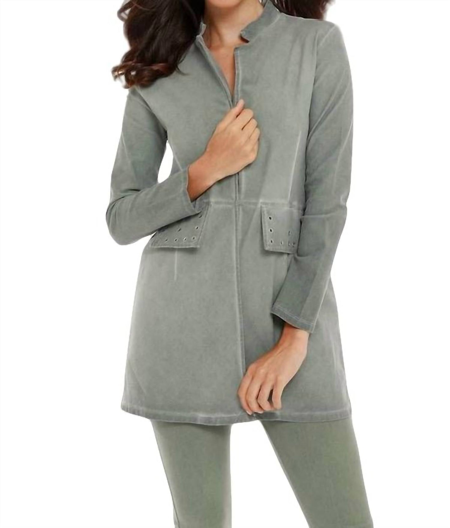 French Kyss - Amaya Long Grommet Jacket