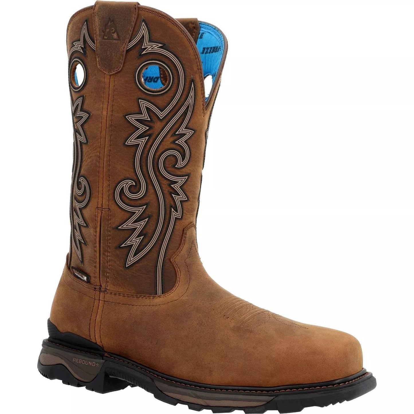 Rocky - Men's Carbon-toe Waterproof Dri-freeze Carbon 6 Work Boot