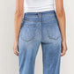 Lovervet - Raw Hem Tummy Control Jeans