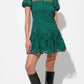 Adelyn Rae - Clarisse A-line Placement Lace Mini Dress