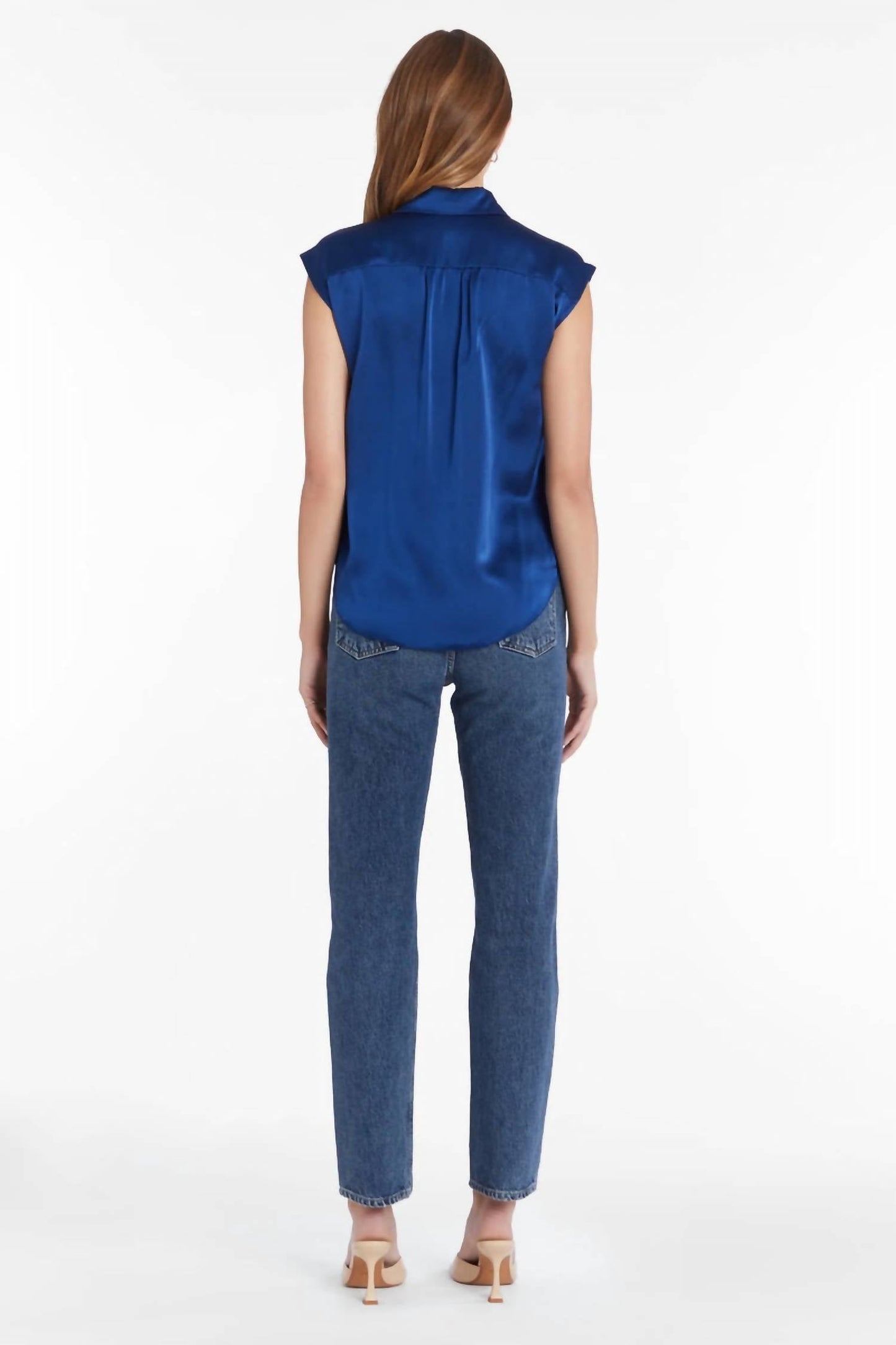 Amanda Uprichard - Calvin Silk Top