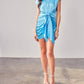 Do+Be - Collar Button Up Front Tie Dress