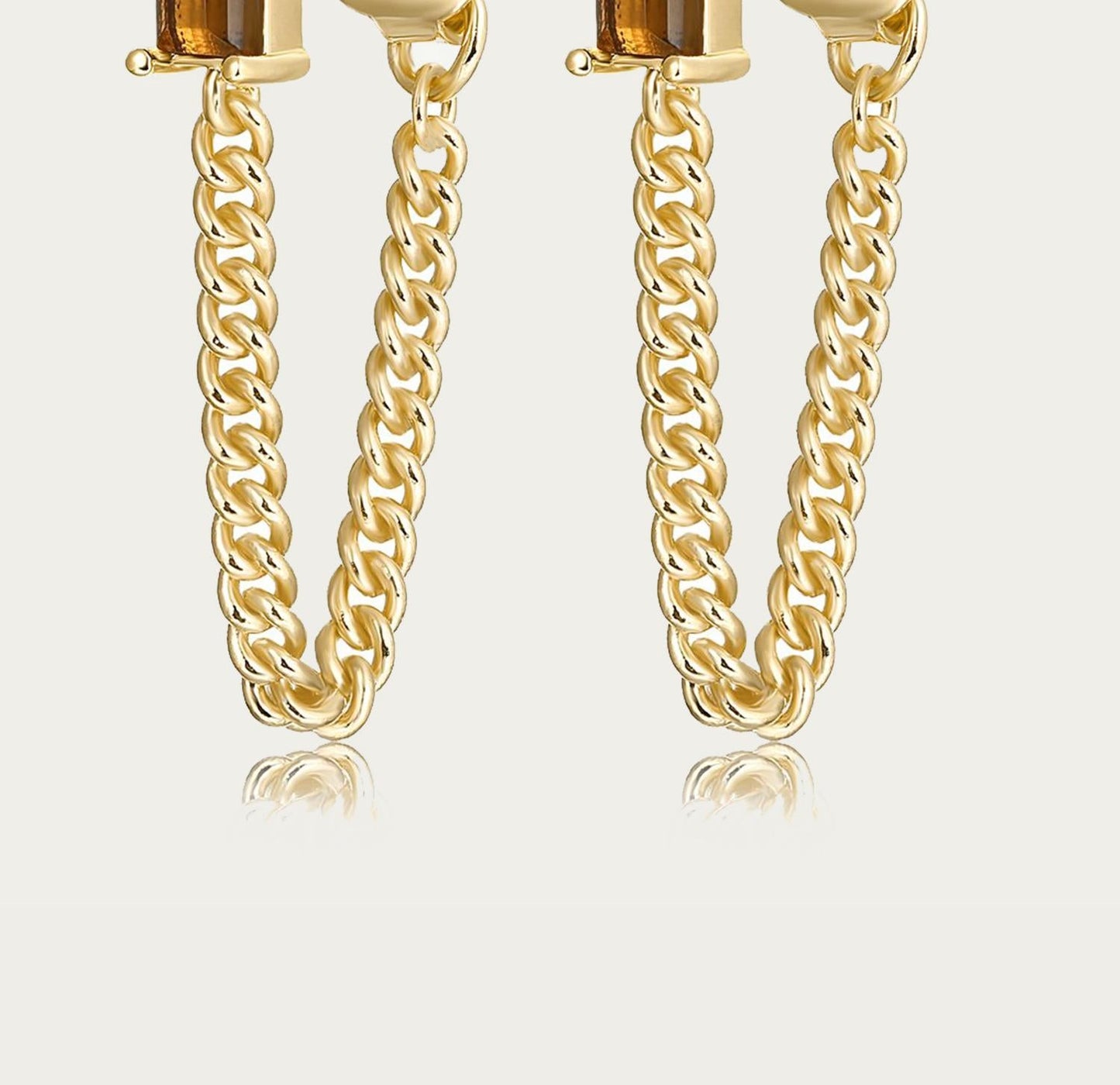 F+H Studios - LIONEL GEMSTONE + CHAIN STUDS