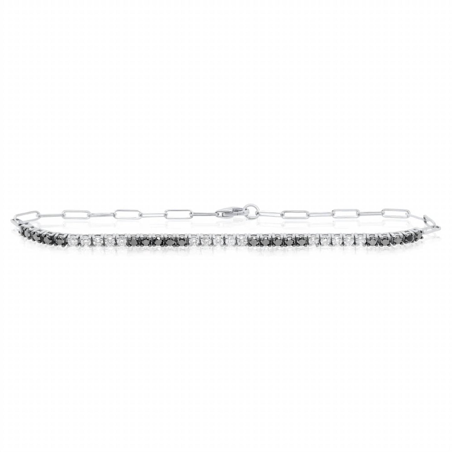 Diana M Jewels - Diamond And Gemstone Tennis Bracelet
