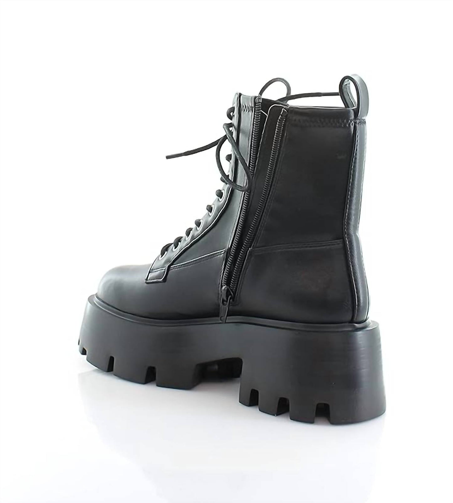Steve Madden - Women's Maddox Platform Block Heel Combat Boot