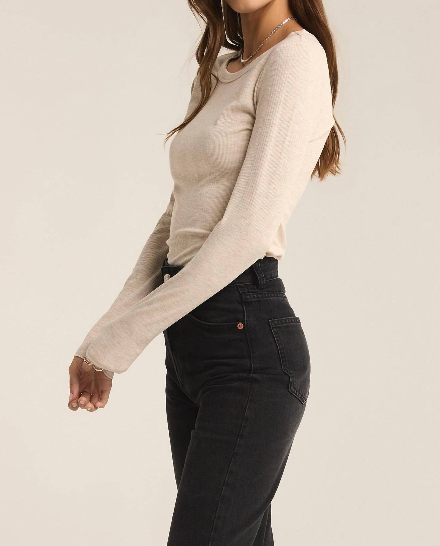 Z Supply - Heather Rib Top