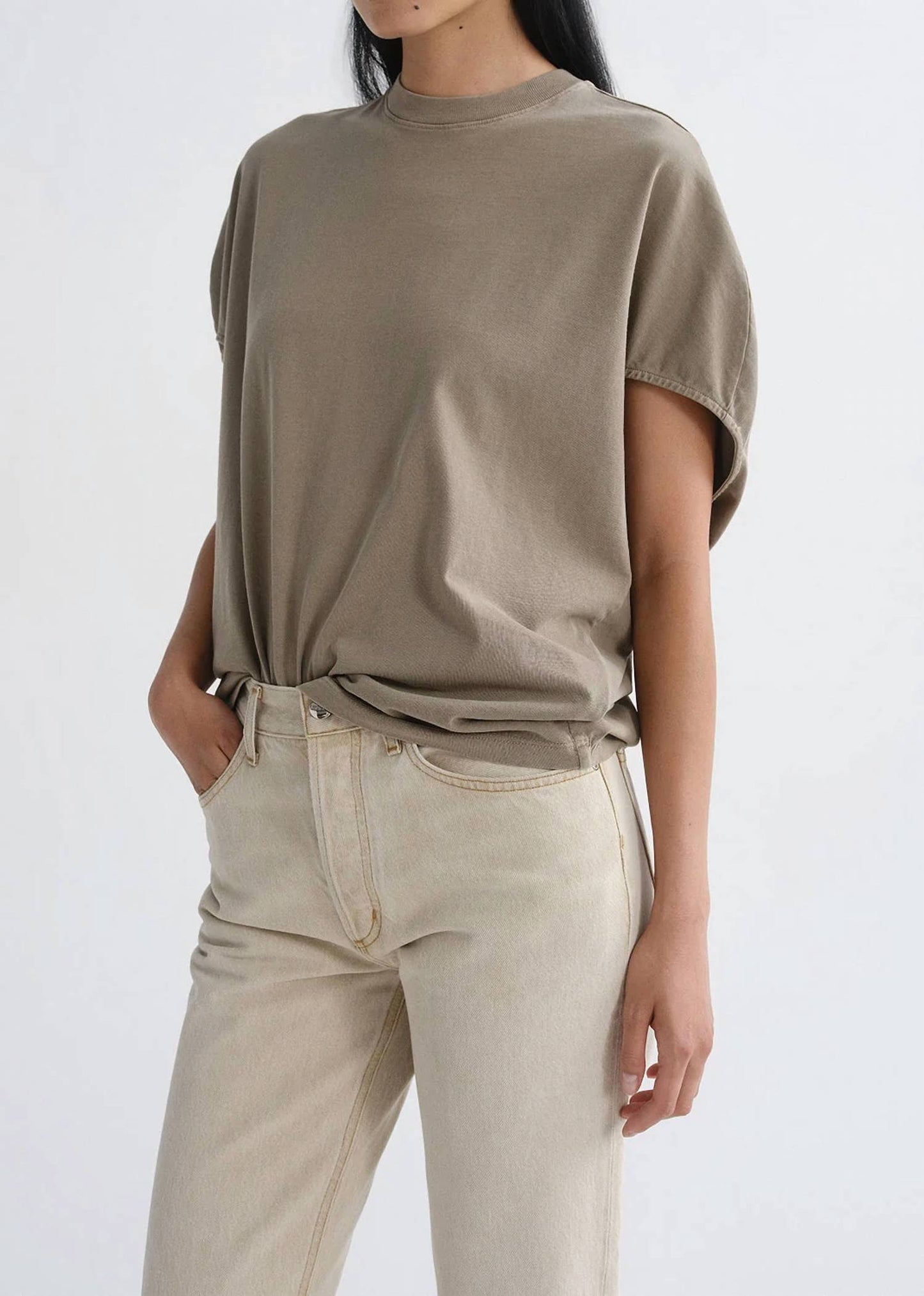 Agolde - Souline Rounded Sleeves T-shirt