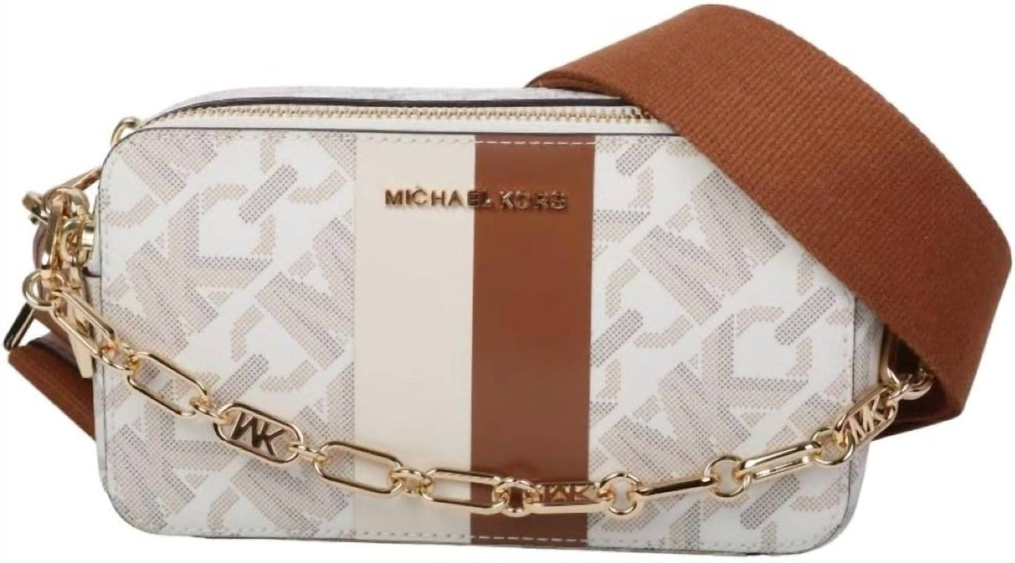 Michael Kors - Jet Set Small Double Zip Camera Chain Xbody Bag