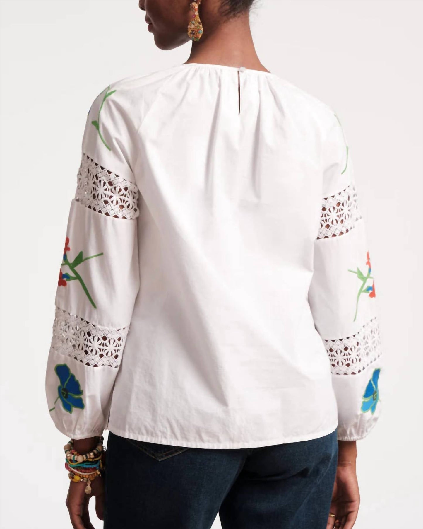 Frances Valentine - Saskia Embroidery Blouse