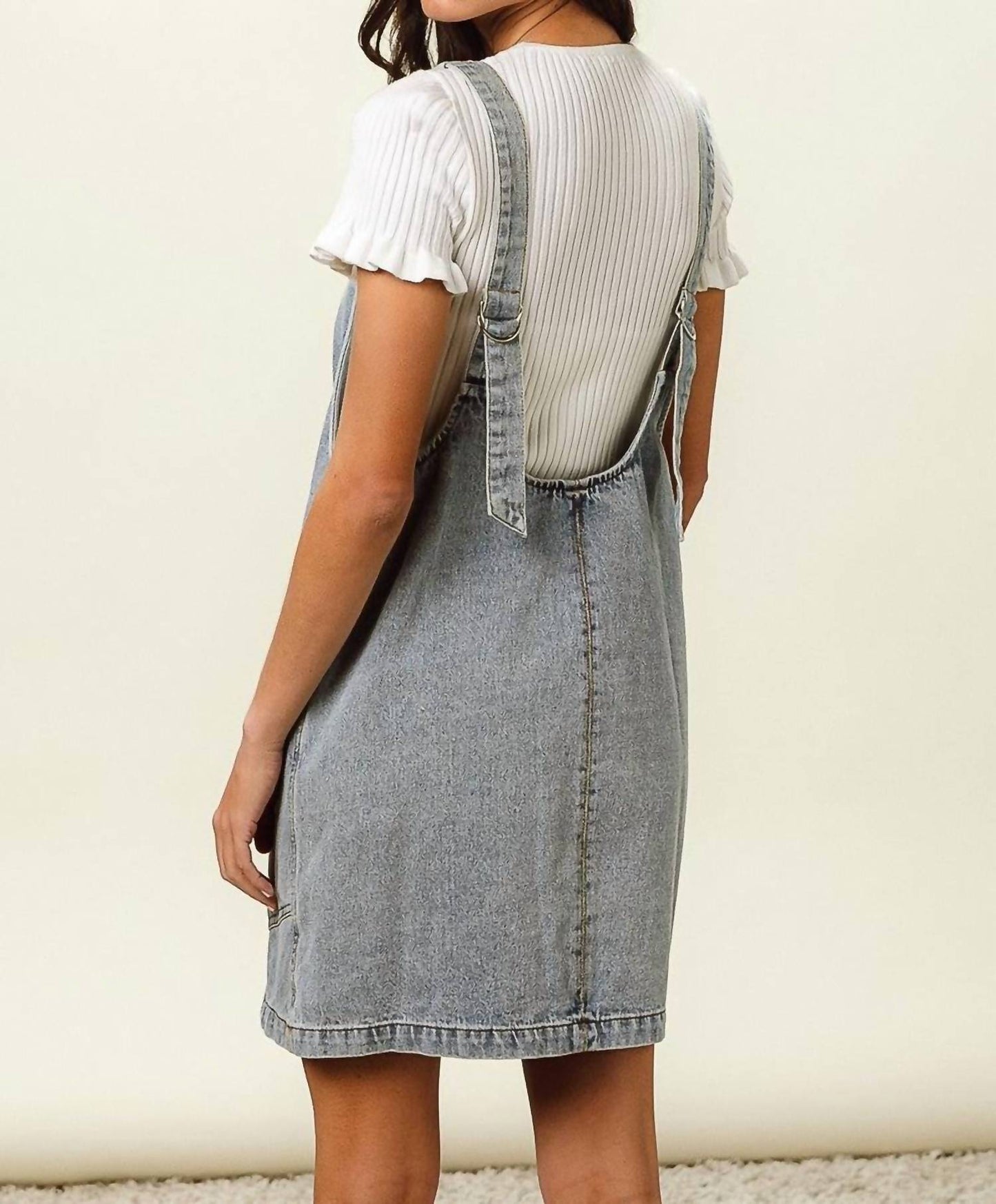 Bibi - Olivia Denim Pocket Dress