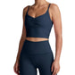 Beyond Yoga - Spacedye Raise The Barre Shirred Cropped Tank