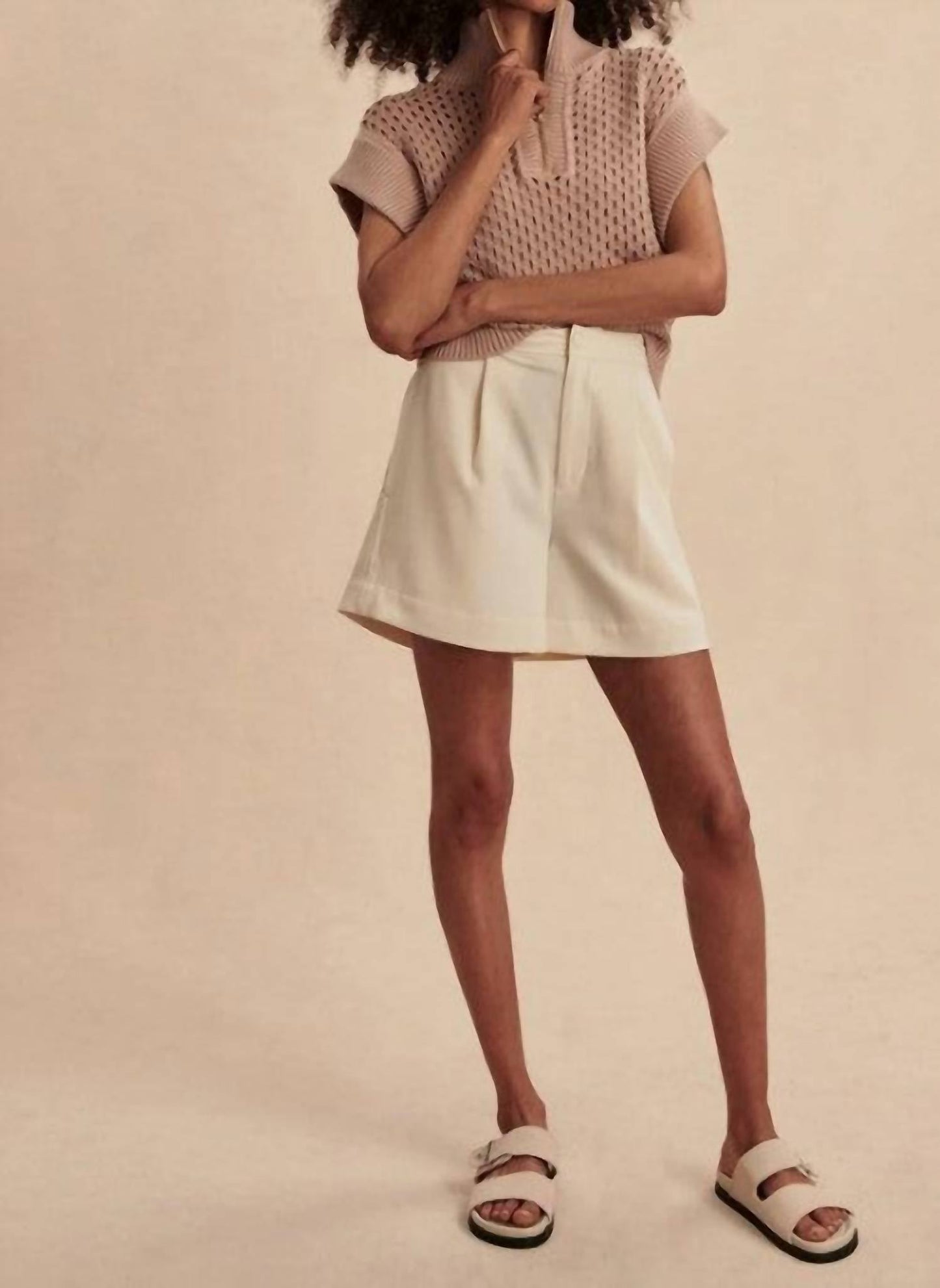 Varley - Gaines Half Zip Knit Top