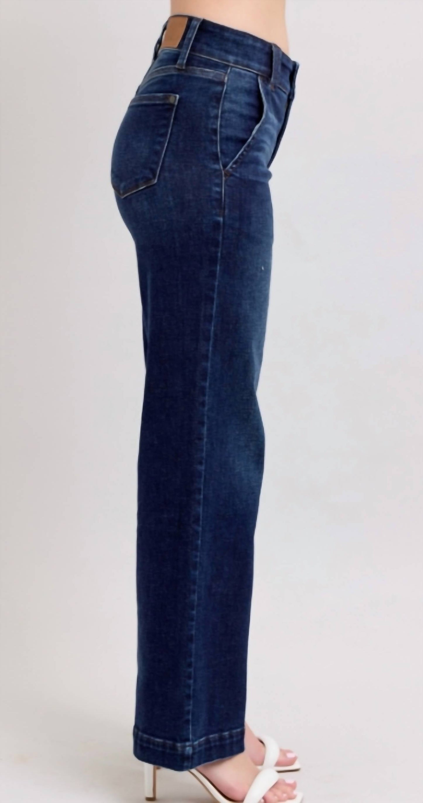 Judy Blue - Adrianna HW Wide Leg Jean