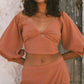 Billabong - Del Sole Puff Sleeves Top