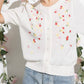 Aaron & Amber - Babies Breath Short Sleeve Cardigan