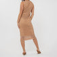 Esqualo - Fancy Open Knit Lurex Dress