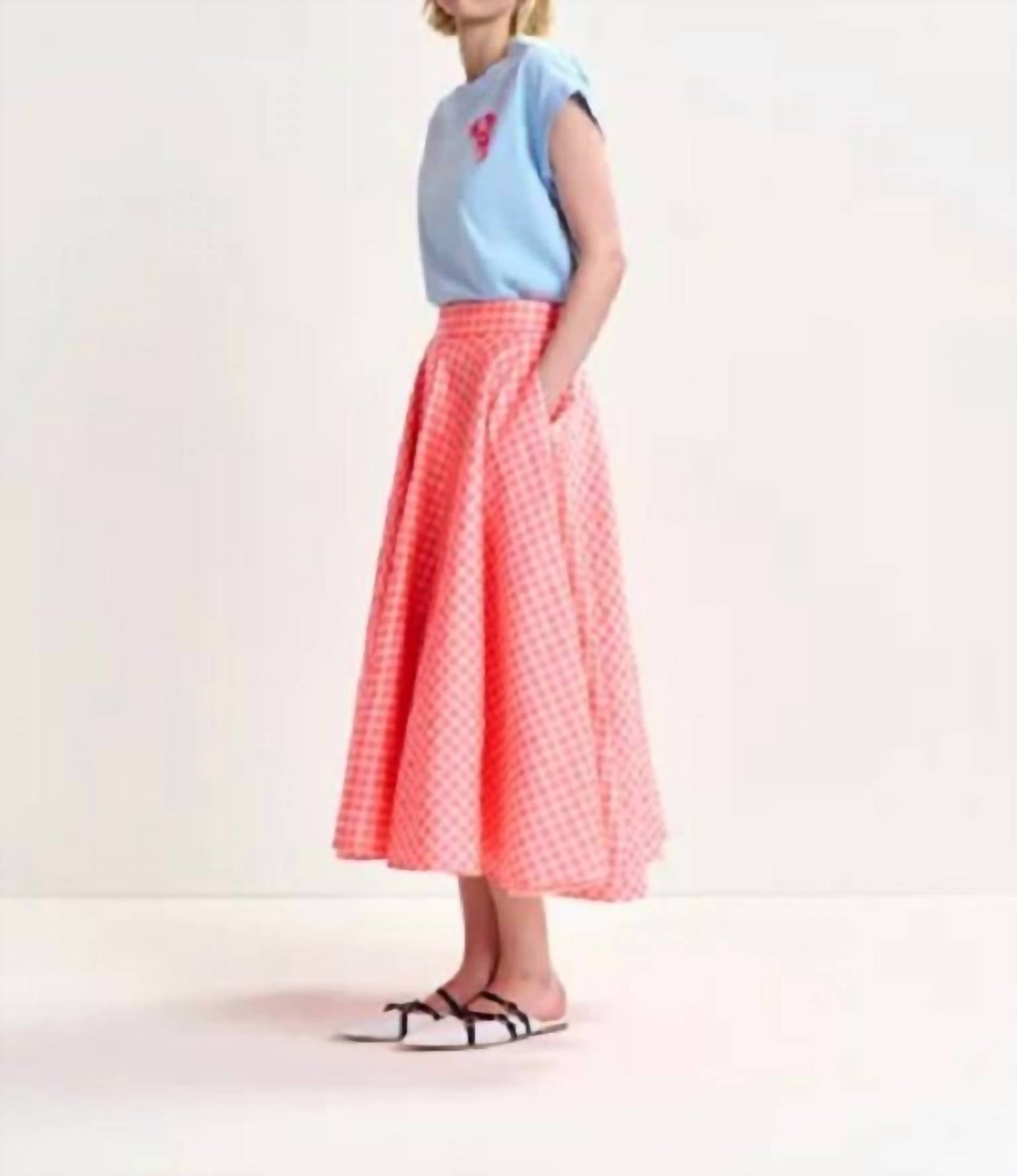 Essential Antwerp - Organic Cotton Lobster T-shirt With Embroidery