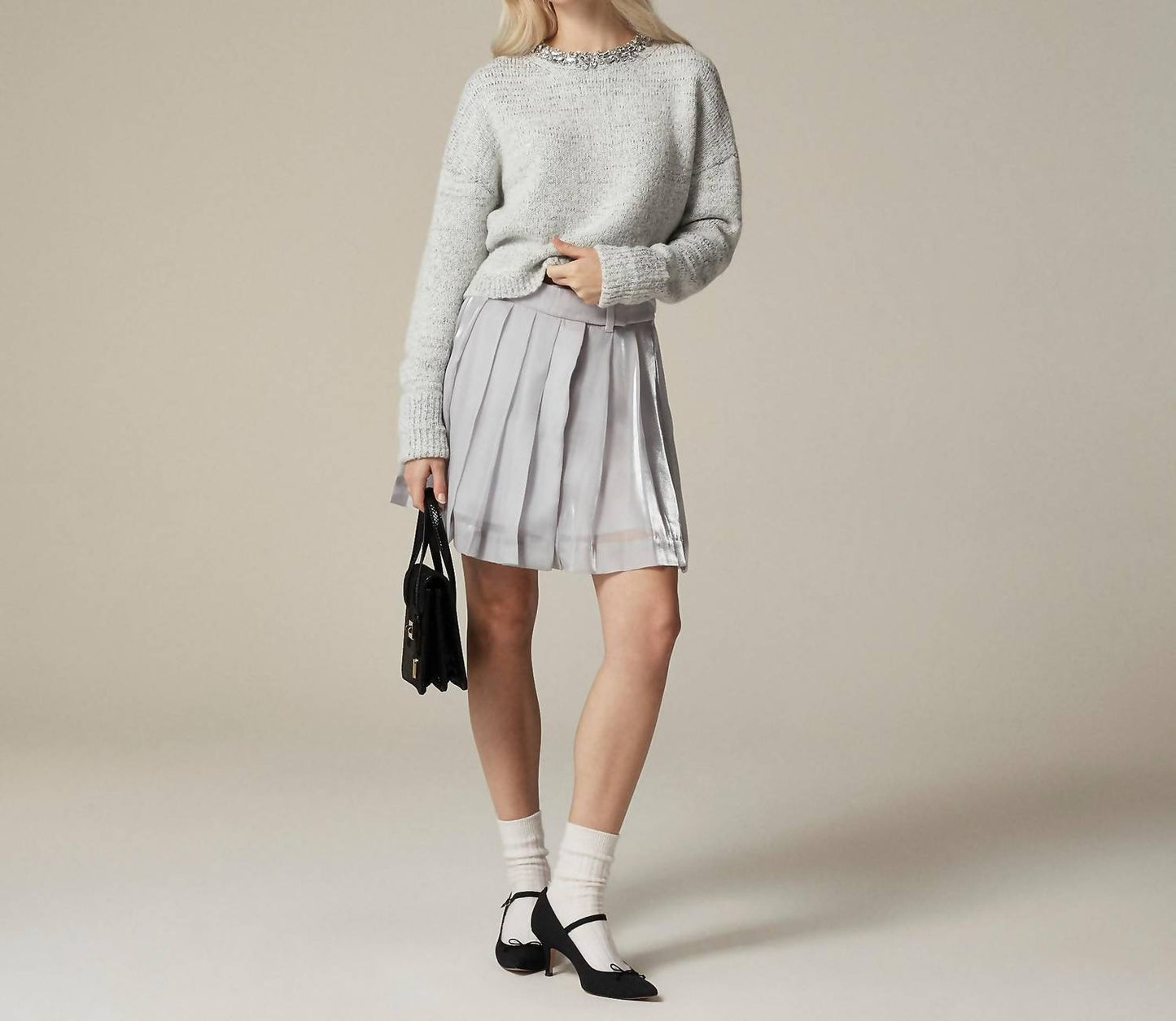J.Crew - Embellished Pullover Sweater