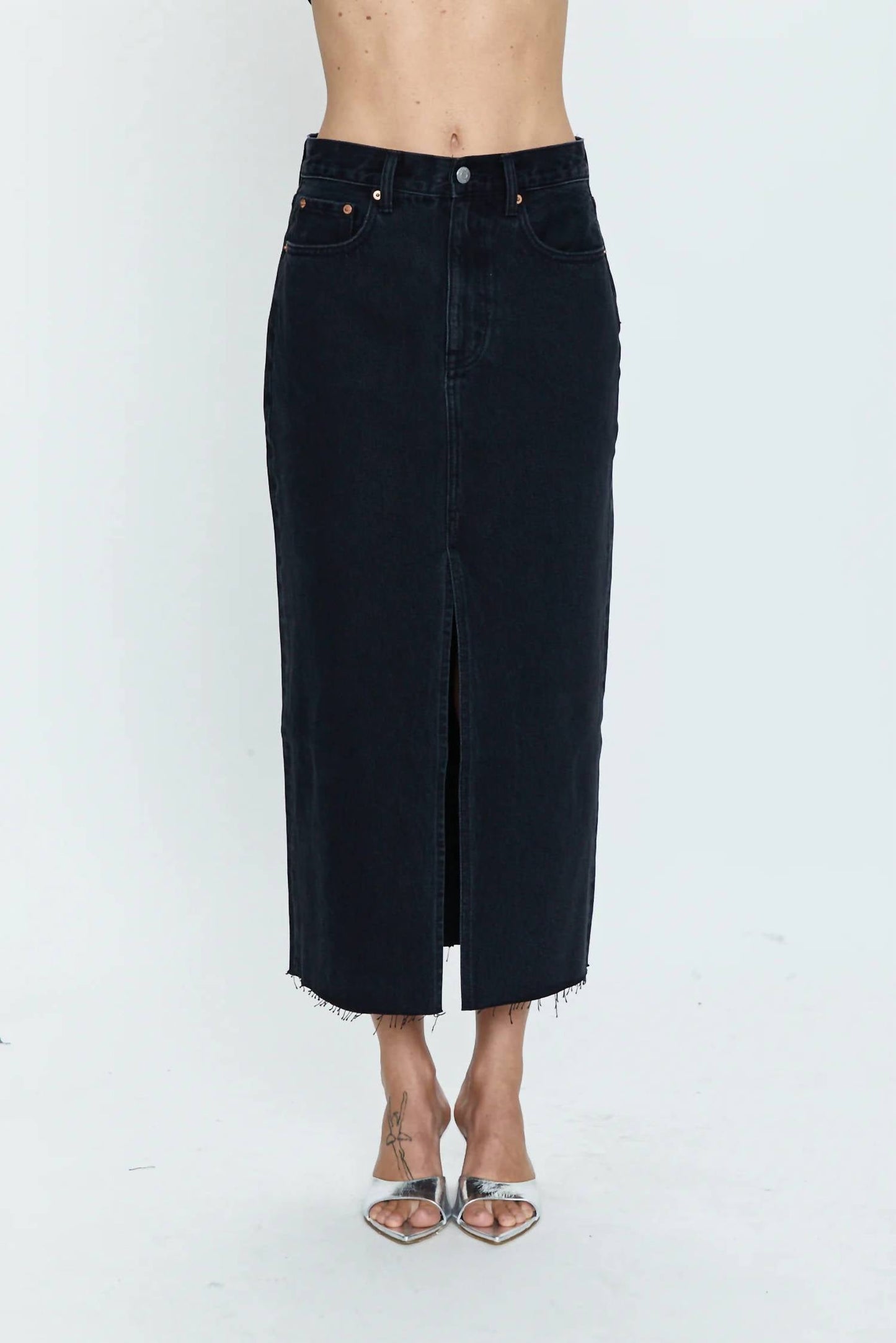 Pistola - Alice Denim Midi Skirt