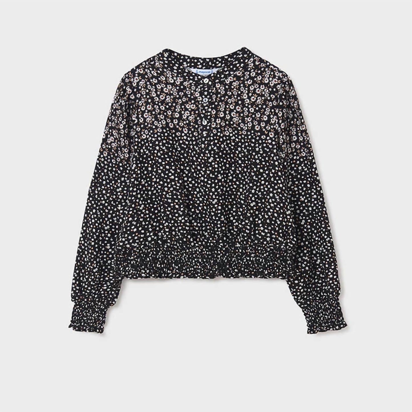 Mayoral - Floral Print Blouse And Skirt Set
