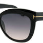 Tom Ford Sunglasses - Alistair Cat-Eye Plastic Sunglasses with Grey Gradient Lens