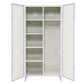 Priya II Synthetic Leather Purple Wardrobe
