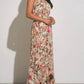 Elan - Strapless Printed Maxi Dress