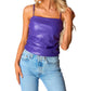 Buddylove - Jolie Vegan Leather Cropped Tank Top