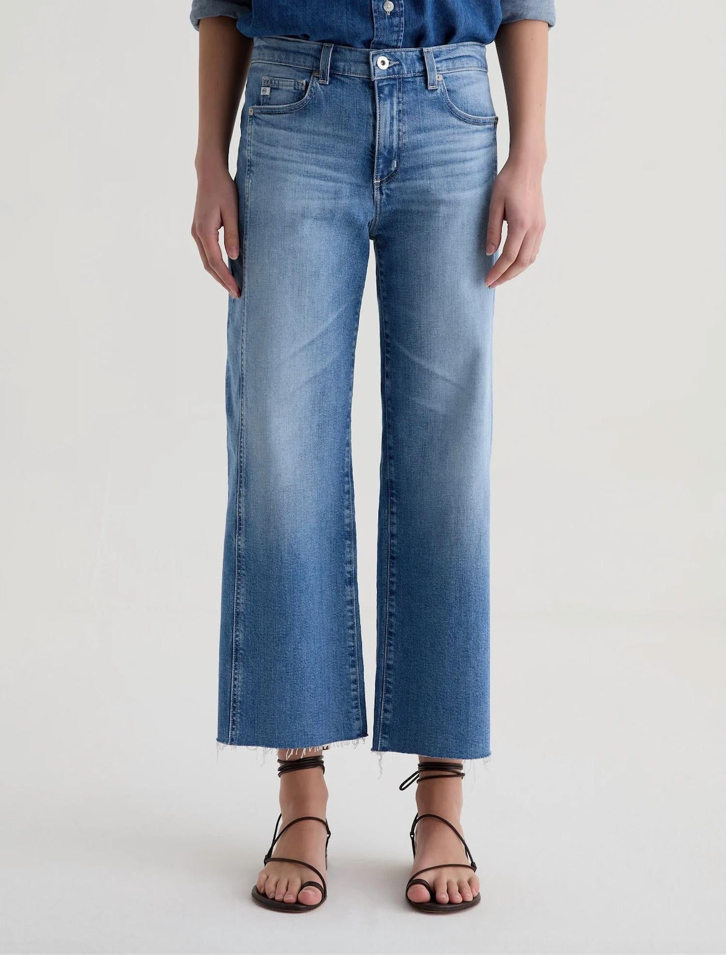 Ag Jeans - Saige Wide Leg Crop Jeans