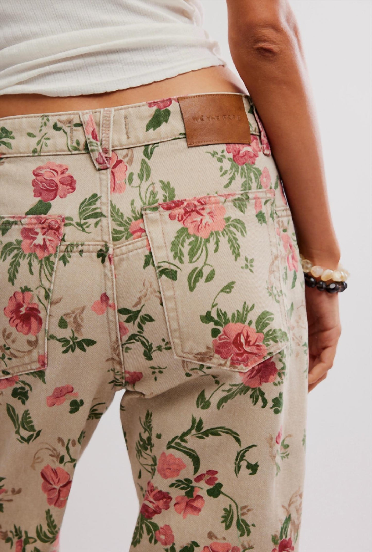Free People - Deep Trance Printed Jean