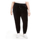 TOMMY HILFIGER Womens Black Pocketed Color Block Pants Plus Size: 0X