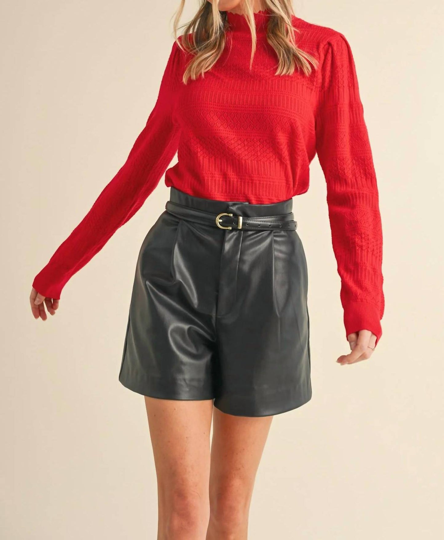 &Merci - Pointelle Elegance Sweater