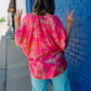 Ivy Jane - Popover Satin Dolman Top